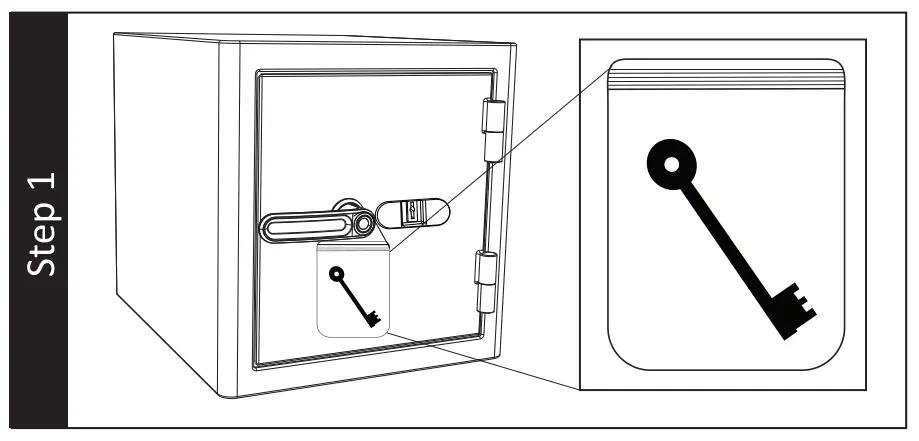 Sanctuary BIOMETRIC Security Safe - fig 1