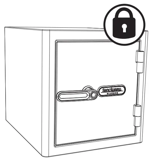 Sanctuary BIOMETRIC Security Safe - fig 16