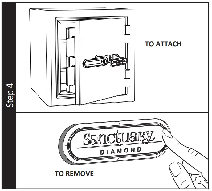 Sanctuary BIOMETRIC Security Safe - fig 4