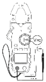HTC INSTRUMENT CM2018 Digital AC DC Clamp Meter - Voltage