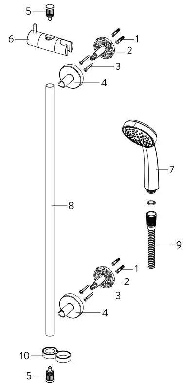 AQUALISA AQSL1 Exposed Sequential Valve with Adjustable Kit - fig4