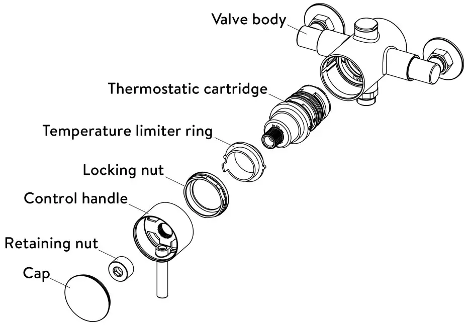 AQUALISA AQSL1 Exposed Sequential Valve with Adjustable Kit - fig9