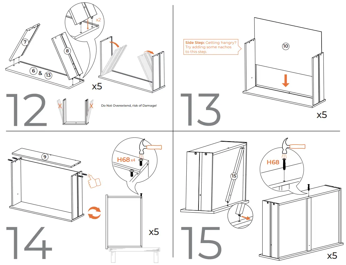 ASHLEY Five Drawer Chest - fig 10