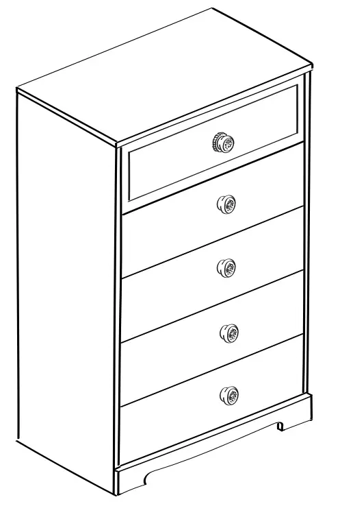 ASHLEY Five Drawer Chest