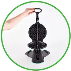 DASH DBWM600 Flip Belgian Waffle Maker - using your Waffle Maker 3