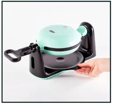 DASH DBWM600 Flip Belgian Waffle Maker - using your Waffle Maker 4