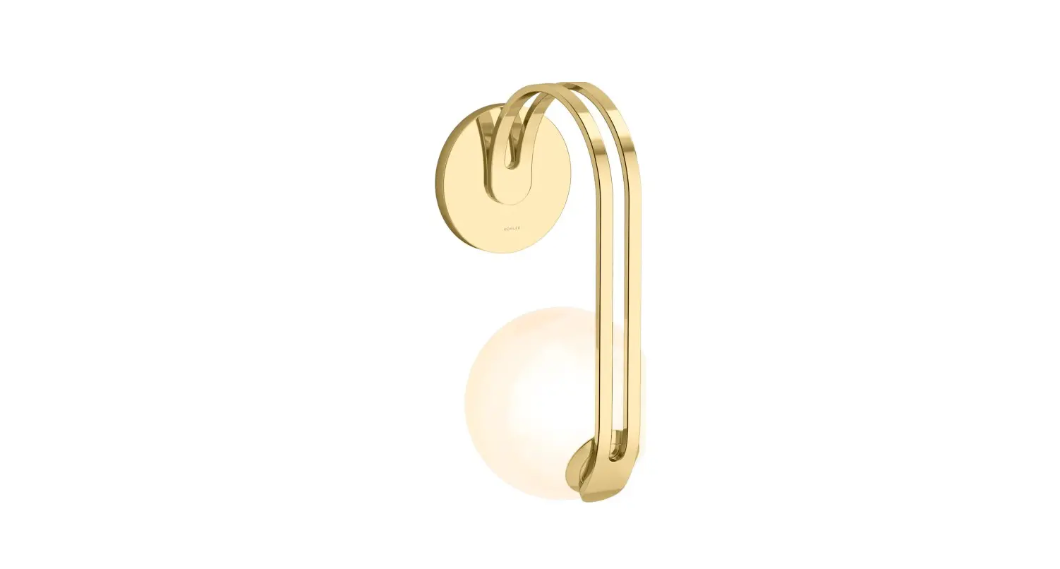 Kohler 32376-sc01-2pl Kraga 6-in W 1-light Polished Brass Modern-contemporary Led Wall Sconce Installation Guide