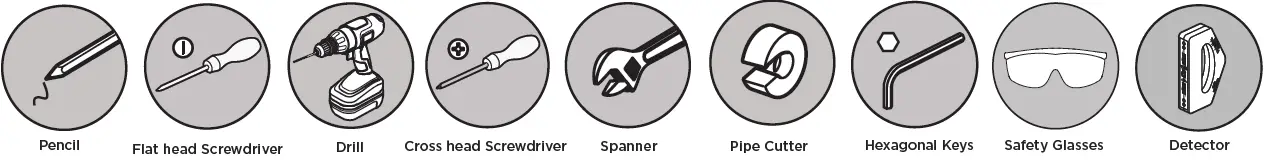 BRISTAN-SHXDIVCTFF-BLK-Craze-Black-Exposed-Bar-Shower-Valve-Kit-fig-5