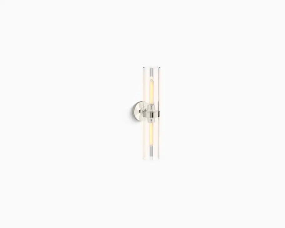Kohler K-27263-sc02 22 Inch Two Light Sconce Owner's Manual Kohler K-27263-sc02 22 Inch Two Light Sconce Owner's Manual
