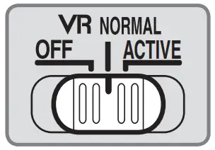 Using the Vibration Reduction Switch