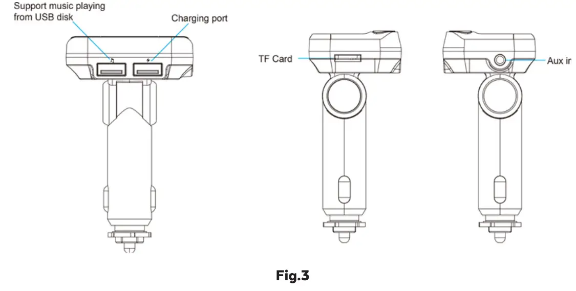 digitech FM Transmitter AR3139 -fig 3