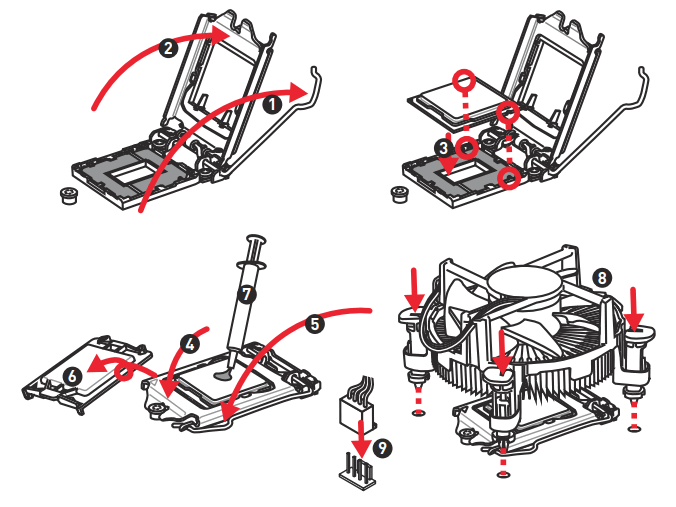msi B250M PRO-VH B250M PRO-VD Motherboard - fig 4