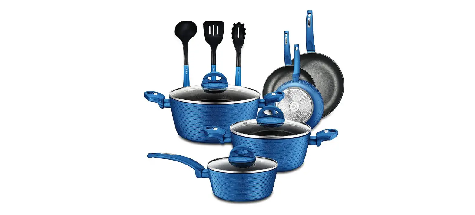 Nutrichef Kitchen Cookware Set Nccwa13bu User Guide