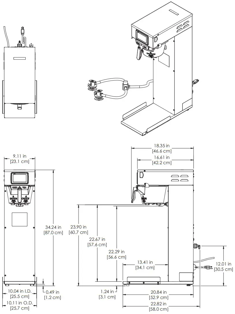 Curtis G4 Digital Sweet Tea Brewing System - FIGURE 35