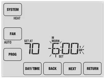 Braeburn Programmable Touchscreen Thermostat-(7 Day Residentia
