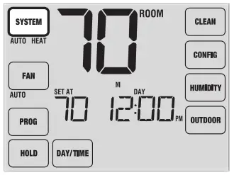 Braeburn Programmable Touchscreen Thermostat-Auto Changeover Mode