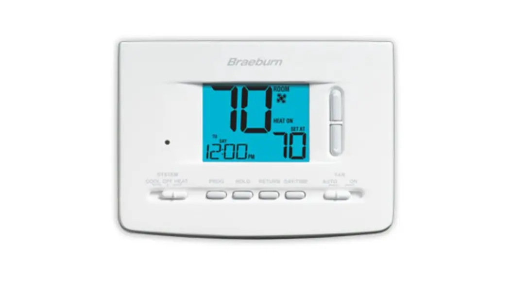 Braeburn Programmable Touchscreen Thermostat User Manual