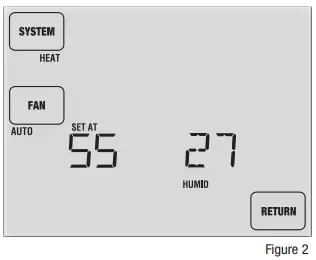 Braeburn Programmable Touchscreen Thermostat-Humidification and Dehumidification1