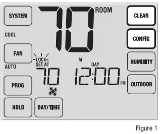 Braeburn Programmable Touchscreen Thermostat-Locking and Unlocking the Thermostat