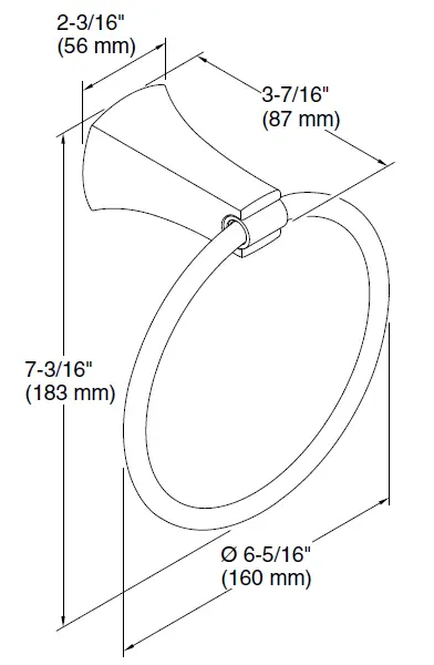 KOHLER-K-R26114-Rubicon-Towel-Ring-2