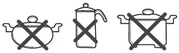 HENDI 237670 Induction Hob - Suitable cooking equipment 2