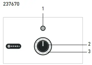 HENDI 237670 Induction Hob - appliance 1