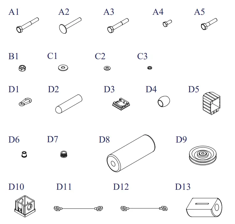 Shark Fit AG PLM180X Powerline Lat Machine - Fig 1