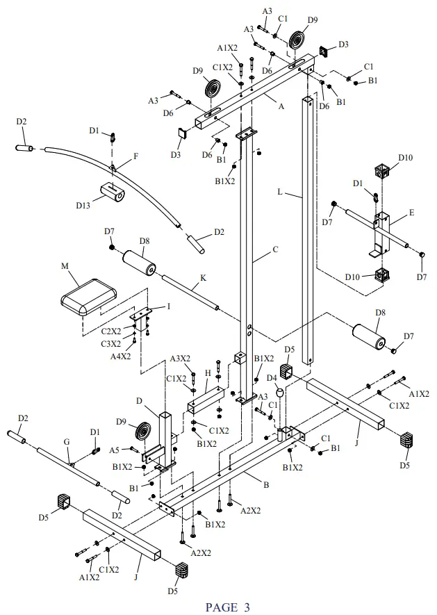 Shark Fit AG PLM180X Powerline Lat Machine - Fig 4