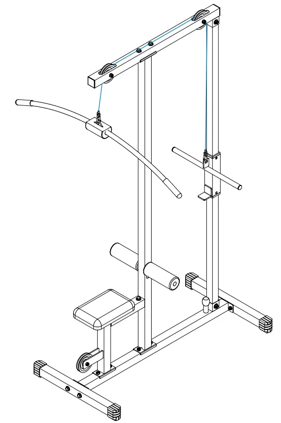 Shark Fit AG PLM180X Powerline Lat Machine