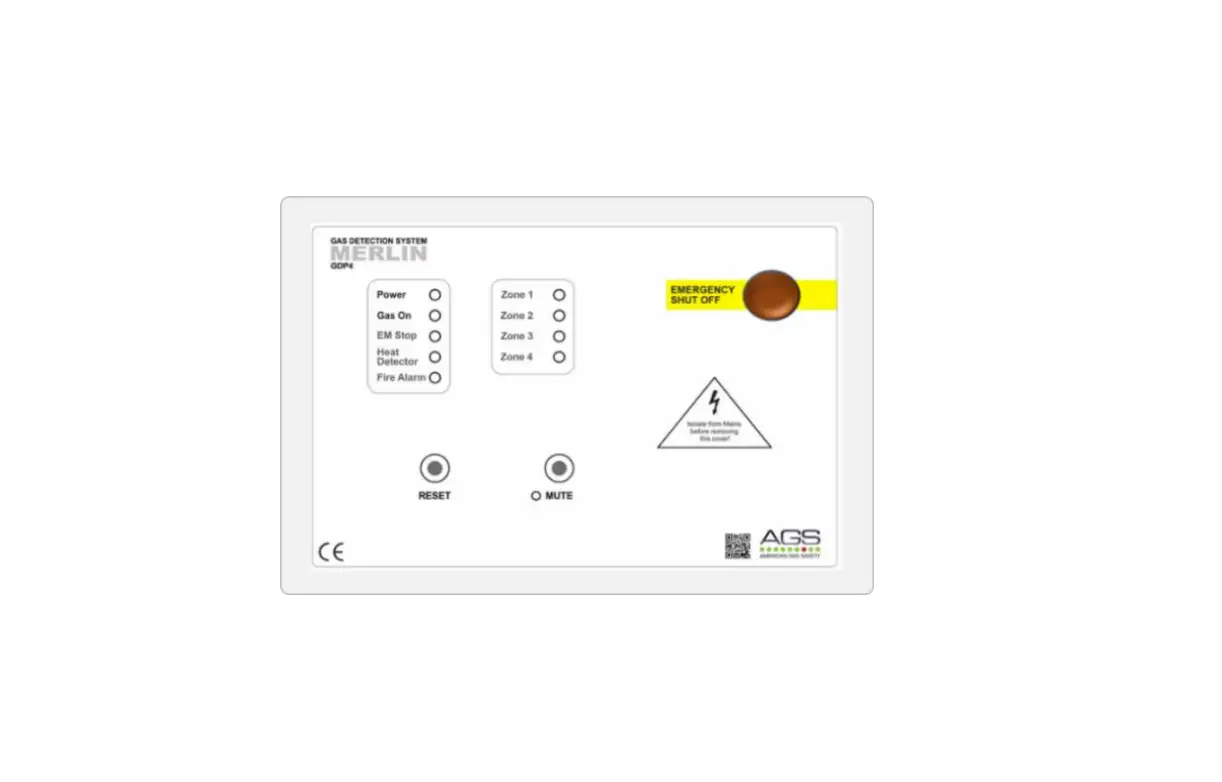 Ags Merlin Gdp4 Safe Area Gas Detector Controller User Manual Ags Merlin Gdp4 Safe Area Gas Detector Controller User Manual