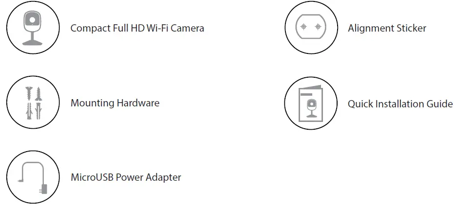 D-Link DCS-6100LH Compact Full HD Wi-Fi Camera product overview