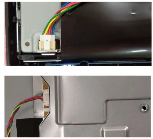 DELL SE2422HX 23.8 Inch FHD 16 9 Monitor Instructions - Disassemble Backlight Wire from panel