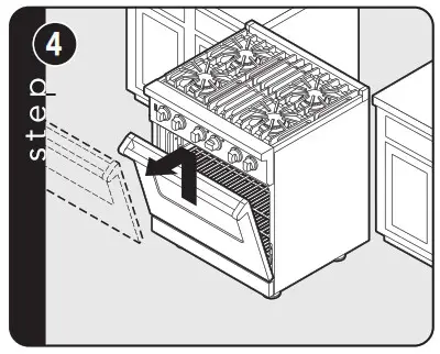 Viking Range 5 SERIES Professional Freestanding - Door Removal 4
