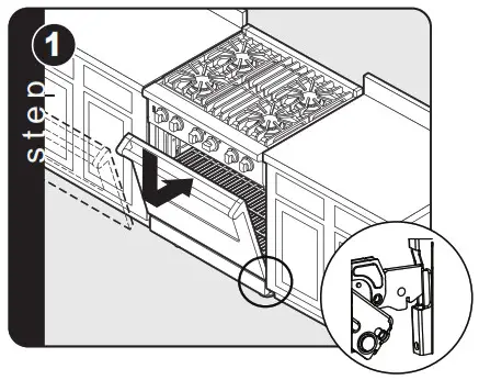 Viking Range 5 SERIES Professional Freestanding - Door Replacement 1