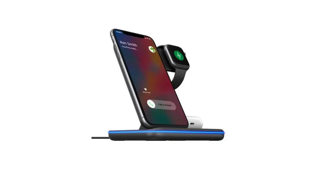 Gelius Gp-awc01 3 In 1 Fast Wireless Charger User Manual