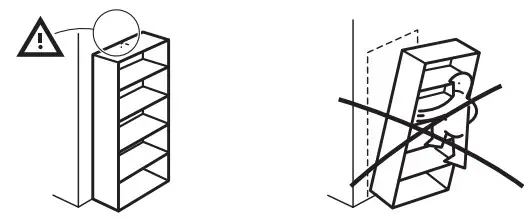 IKEA FJÄLLBO Shelving Unit - F