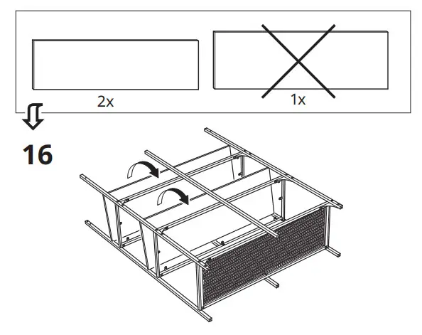 IKEA FJÄLLBO Shelving Unit - PAT16