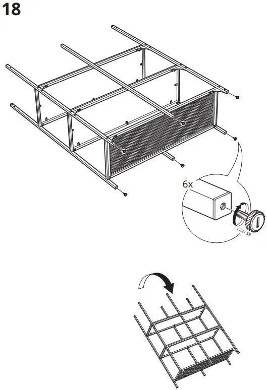 IKEA FJÄLLBO Shelving Unit - PAT18