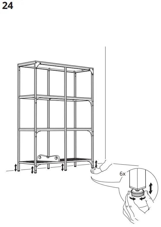 IKEA FJÄLLBO Shelving Unit - PAT24