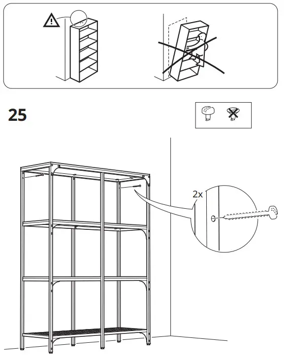 IKEA FJÄLLBO Shelving Unit - PAT25