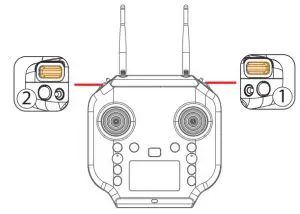 SweelPro GC2-S 4K 2 Axis Low Light Gimbal Camera- Remote controller