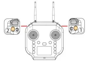 SweelPro GC2-S 4K 2 Axis Low Light Gimbal Camera- controller