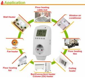 globalsources HY02TP WIFI Plug In Thermostat - fig