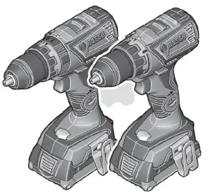 BOSCH BK306BAG 18V 60 C GSR GSB Professional Cordless Combi Drill-