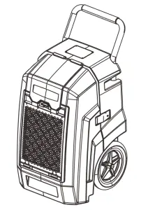 ALORAIR Storm Pro Commercial Dehumidifier