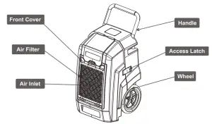 ALORAIR Storm Pro Commercial Dehumidifier - figure 1