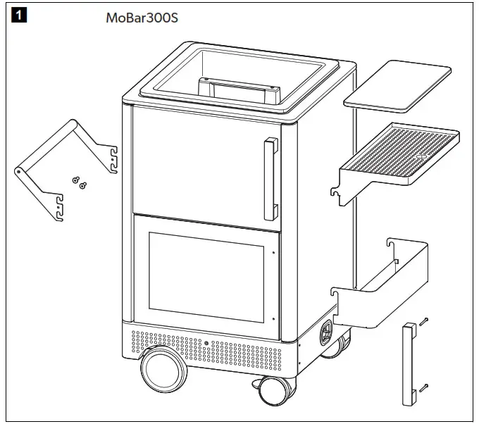DOMETIC Refrigeration Mobar Beverage center - 1