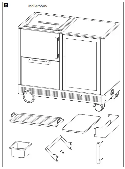 DOMETIC Refrigeration Mobar Beverage center - 2
