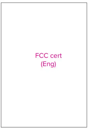 Targus AMB844 WWCB Bluetooth Mouse- Fcc Chart
