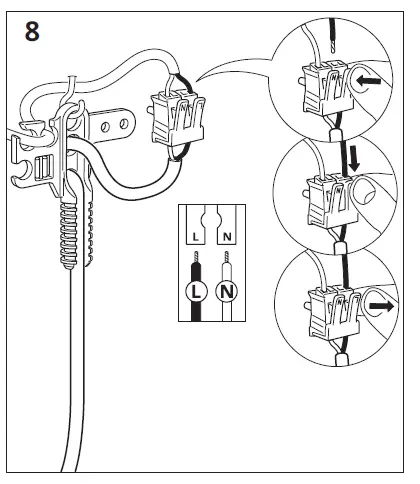 IKEA RANARP Household Ceiling Lamp fig11